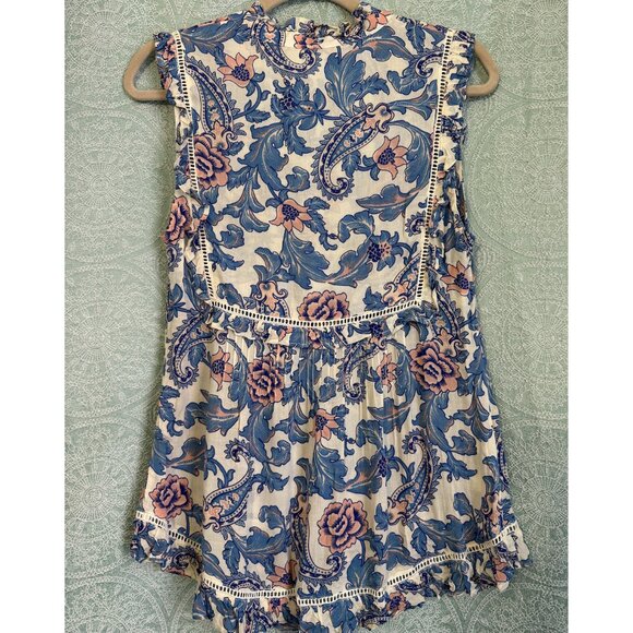 Spell - Etienne Slvless Blouse in Monaco - Picture 6 of 6